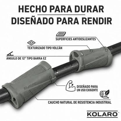 Grips angulados en forma de N